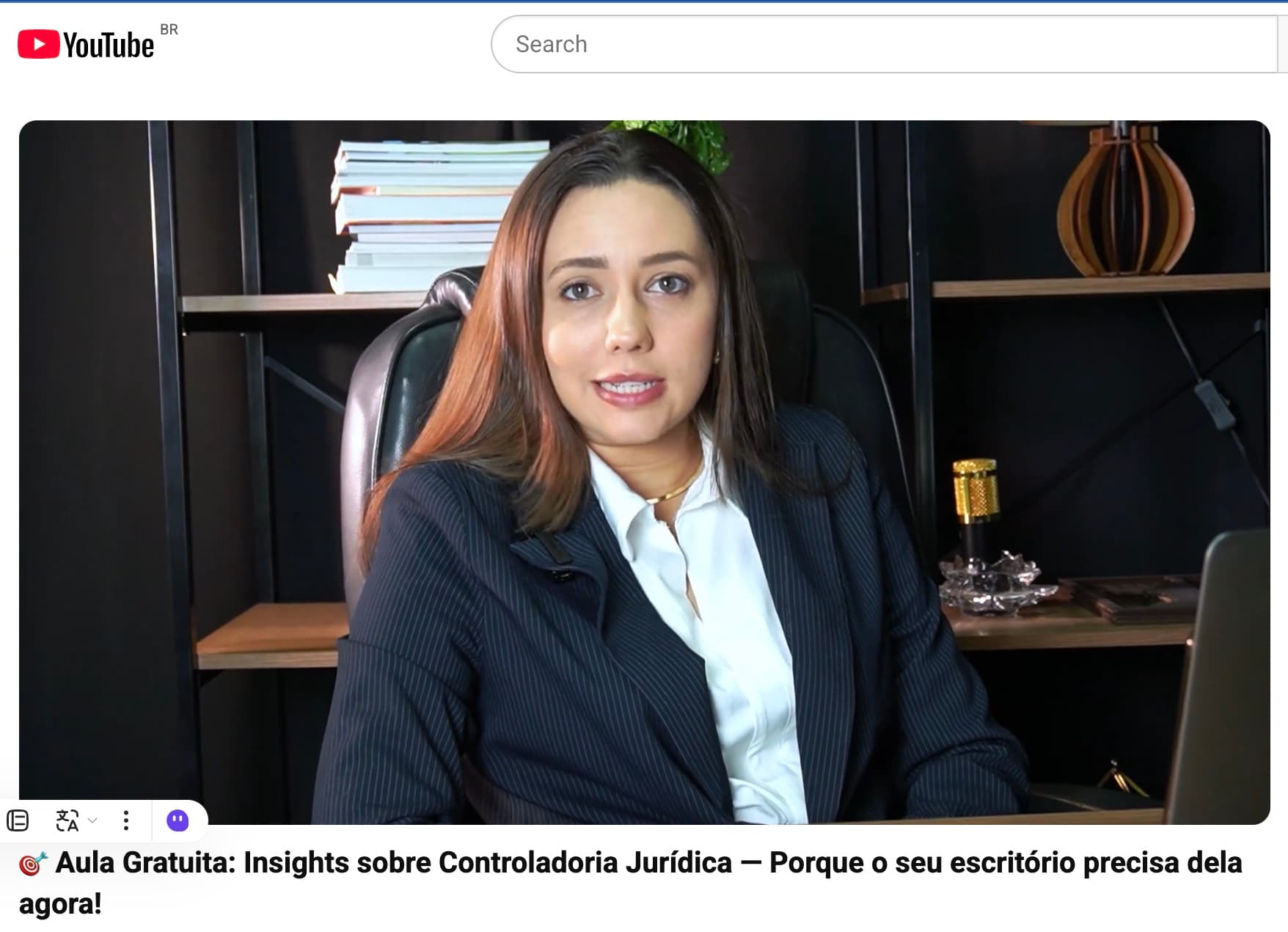 Imagem sobre 🎯 Aula Gratuita: Insights sobre Controladoria Jurídica — Porque o seu escritório precisa dela agora!